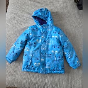 Cat & Jack Bundle, 5T Coat and Snowbibs Set